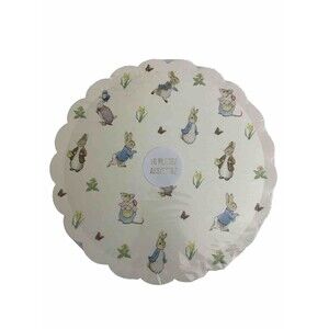Peter Rabbit Paper Plates  Pack Of 16 One Size Cream-Multicolor
